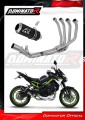 kompletny układ wydechowy z tłumikiem DOMINATOR Full System GP CZARNY pasujący do motocykla Kawasaki Z 900 A2 2020 - 2024 2