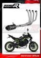 kompletny układ wydechowy z tłumikiem DOMINATOR Full System HP3 CZARNY pasujący do motocykla Kawasaki Z 900 2017 - 2019 2