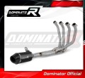 kompletny układ wydechowy z tłumikiem DOMINATOR Full System HP3 CZARNY pasujący do motocykla Kawasaki Z 900 2017 - 2019 3