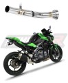 decat mid muffler DOMINATOR Mid Pipe fits to Kawasaki Z 900 A2 2017  2019