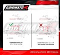 exhaust muffler DOMINATOR OVR fits to Husqvarna 701 SM Supermoto 2021  2024 4