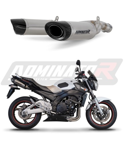 Suzuki GSR 600 2006 - 2011 EXHAUST Muffler Auspuff Sportauspuff Silencer Echappement Silencieux Scarico Scarichi Escape Wydech Tłumik Titanium HP8 DOMINATOR x
