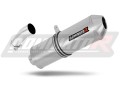 exhaust muffler DOMINATOR OVR fits to BMW F800GS 2008  2017 3