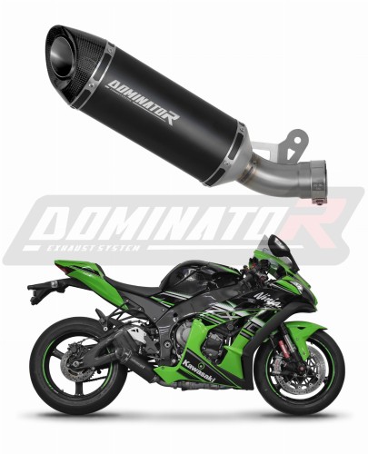 exhaust muffler DOMINATOR HP8 BLACK fits to Kawasaki ZX10R 2016  2020