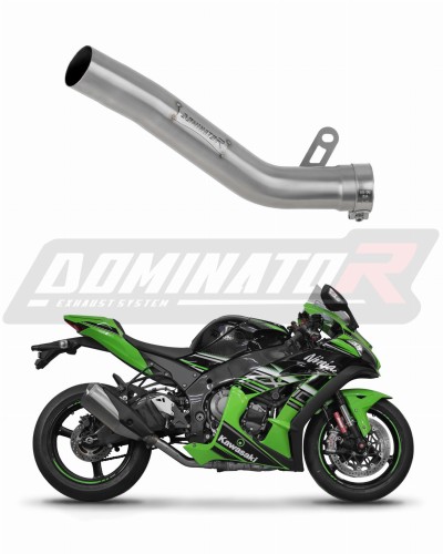 decat mid muffler DOMINATOR Mid Pipe fits to Kawasaki ZX10R 2016  2020