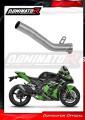 decat mid muffler DOMINATOR Mid Pipe fits to Kawasaki ZX10R 2016  2020 2