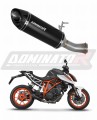 exhaust muffler DOMINATOR HP8 BLACK Low Level fits to KTM 1290 SUPER Duke / R 2017  2019