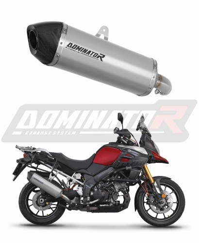 Suzuki DL 1000 V-Strom 2014 - 2016 Exhaust Muffler Auspuff Sportauspuff Silencer Echappement Silencieux Scarico Scarichi Escape Wydech Tłumik Titanium HP7 DOMINATOR EXHAUST SYSTEM