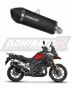Suzuki DL 1000 V-Strom 2014 - 2016 Exhaust Silencer Muffler HP7 BLACK + dB killer