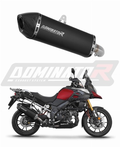 wydech tłumik DOMINATOR HP7 CZARNY pasujący do motocykla Suzuki DL 1000 V-Strom 2014 - 2016