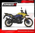 Suzuki V-Strom 800 / DE  EXHAUST Honda Muffler Auspuff Sportauspuff Silencer Echappement Silencieux Scarico Scarichi Escape Wydech Tłumik HP6 BLACK 2023 - 2024 DOMINATOR  2