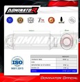 exhaust muffler DOMINATOR MX2 BLACK fits to Suzuki VStrom 800 SE / DE 2023  2024 4