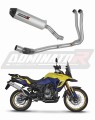 Suzuki V-Strom 800 / DE 2023 - 2024  EXHAUST Collector Manifold Full System Muffler Auspuff Sportauspuff Silencer Echappement Silencieux Scarico Scarichi Escape Wydech Tłumik MX2 Dominator Exhaust System X