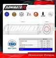 wydech tłumik DOMINATOR OVR pasujący do motocykla Honda CBF 1000 2006 - 2009