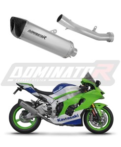 Kawasaki ZX10R / RR 2021 - 2025 Exhaust Silencer Muffler Titanium HP6 + dB killer
