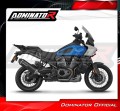Harley Davidson PAN AMERICA 1250 EXHAUST Suzuki Muffler Auspuff Sportauspuff Silencer Echappement Silencieux Scarico Scarichi Escape Wydech Tłumik HP7 BLACK 2021 - 2024 Dominator 2