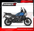 Harley Davidson PAN AMERICA 1250 EXHAUST Suzuki Muffler Auspuff Sportauspuff Silencer Echappement Silencieux Scarico Scarichi Escape Wydech Tłumik HP7 BLACK 2021 - 2024 Dominator 3