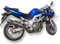 SV 650 N EXHAUST Suzuki Muffler Auspuff Sportauspuff Silencer Echappement Silencieux Scarico Scarichi Escape Wydech Tłumik ROUND 2003 - 2013 DOMINATOR 2