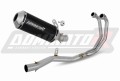 kompletny układ wydechowy z tłumikiem DOMINATOR Full System OV G2 CZARNY pasujący do motocykla Yamaha MT-03 2020 - 2023 2