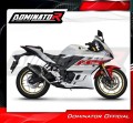 exhaust muffler DOMINATOR HP8 BLACK fits to Yamaha YZFR3 2019  2024 6