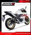 complete exhaust system with muffler DOMINATOR Full System OV G2 BLACK fits to Yamaha YZFR3 2019  2024 5
