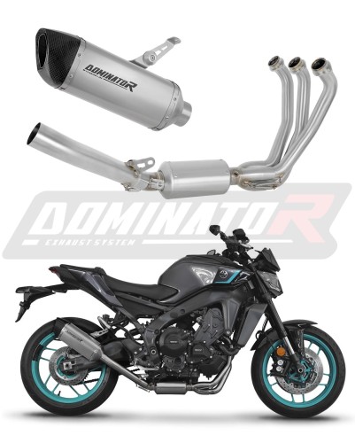 kompletny układ wydechowy z tłumikiem DOMINATOR Full System Tytanowy HP6 pasujący do motocykla Yamaha MT-09 2024
