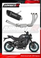 complete exhaust system with muffler DOMINATOR Full System HP6 BLACK fits to Yamaha MT09 2024  2
