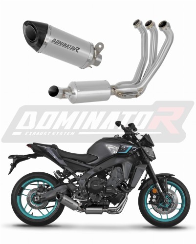 '24 MT-09 DOMINATOR フルエキゾーストマフラー Yamaha MT-09 2024 Full Exhaust System Collector Silencer Titanium