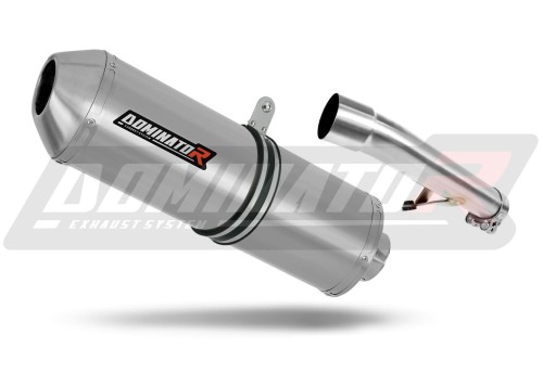 exhaust muffler DOMINATOR homologated road legal OVR fits to Honda CBF 600 2008  2013
