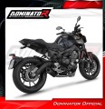 Yamaha MT-09 2017 - 2020 EXHAUST Collector Manifold EX Full System Muffler Auspuff Sportauspuff Silencer Echappement Silencieux Scarico Scarichi Escape Wydech Tłumik HP6 BLACK Dominator Exhaust System 2