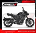 complete exhaust system with muffler DOMINATOR Full System HP8 BLACK fits to Yamaha MT09 2017  2020 2