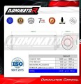 exhaust muffler DOMINATOR OVR fits to Honda FMX 650 2005  2009 3