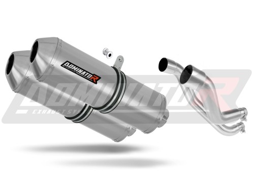 wydech tłumik DOMINATOR OVR pasujący do motocykla Aprilia Pegaso 650 Trail 2006 - 2010