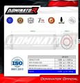wydech tłumik DOMINATOR OVR pasujący do motocykla Aprilia Pegaso 650 1997 - 2000 3