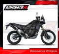 Yamaha Tenere 700 2021 - 2024 EXHAUST Muffler Auspuff Sportauspuff Silencer Echappement Silencieux Scarico Scarichi Escape Wydech Tłumik MX2 BLACK DOMINATOR 3