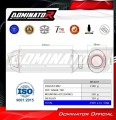 Yamaha Tenere 700 2019 - 2020 EXHAUST Muffler Auspuff Sportauspuff Silencer Echappement Silencieux Scarico Scarichi Escape Wydech Tłumik MX2 BLACK DOMINATOR 4