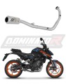 KTM 125 Duke 2024  EXHAUST Collector Manifold Full System Muffler Auspuff Sportauspuff Silencer Echappement Silencieux Scarico Scarichi Escape Wydech Tłumik GPS Dominator Exhaust System x