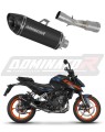 KTM 125 Duke 2024 EXHAUST Muffler Auspuff Sportauspuff Silencer Echappement Silencieux Scarico Scarichi Escape Wydech Tłumik HP8 BLACK Dominator Exhaust System x