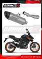 exhaust muffler DOMINATOR titanium HP8 fits to KTM 125 Duke 2024  2