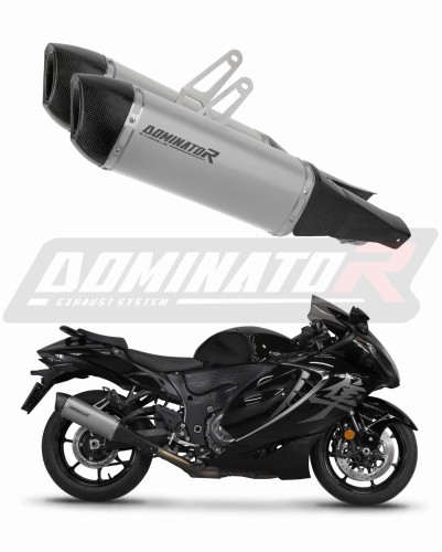 exhaust muffler DOMINATOR titanium HP6 fits to Suzuki GSX 1300 R Hayabusa 2021  2026