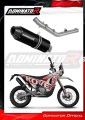 exhaust muffler DOMINATOR MX2 BLACK fits to Kove 450 RALLY 2023  2025 2