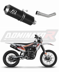 Kayo K5 300 Enduro 2024 - 2025 Exhaust Silencer Muffler MX BLACK + dB killer