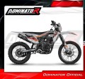 Kayo K5 300 Enduro 2024 - 2025 EXHAUST Muffler Auspuff Sportauspuff Silencer Echappement Silencieux Scarico Scarichi Escape Wydech Tłumik MX BLACK Dominator Exhaust System 2