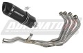 XJ6 N S F 600 DIVERSION EXHAUST FULL SYSTEM Yamaha Muffler Auspuff Sportauspuff Silencer Echappement Silencieux Scarico Scarichi Escape Wydech Tłumik Carbon End Cap HP1 BLACK 2009 - 2016 DOMINATOR x