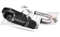 exhaust muffler DOMINATOR HP1 BLACK fits to Aprilia SMV DORSODURO 750 2008  2016 5