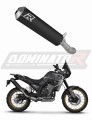 Kove 800 X Pro Adventure 2023 - 2025 EXHAUST Muffler Auspuff Sportauspuff Silencer Echappement Silencieux Scarico Scarichi Escape Wydech Tłumik MX BLACK Dominator Exhaust System x