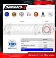 Kove 800 X Pro Adventure 2023 - 2025 EXHAUST Muffler Auspuff Sportauspuff Silencer Echappement Silencieux Scarico Scarichi Escape Wydech Tłumik MX2 BLACK Dominator Exhaust System 3