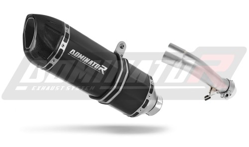 CB 500 X EXHAUST Honda Muffler Auspuff Sportauspuff Silencer Echappement Silencieux Scarico Scarichi Escape Wydech Tłumik Carbon Tip HP1 BLACK 2013 - 2015 Dominator  x