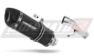 Honda CBF 500 2004 - 2005 Exhaust Silencer Muffler HP1 BLACK + dB killer