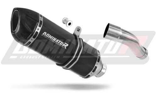 Honda CB 600F HORNET PC41 2007 - 2013 EXHAUST Muffler Auspuff Sportauspuff Silencer Echappement Silencieux Scarico Scarichi Escape Wydech Tłumik HP1 BLACK Dominator Exhaust System x